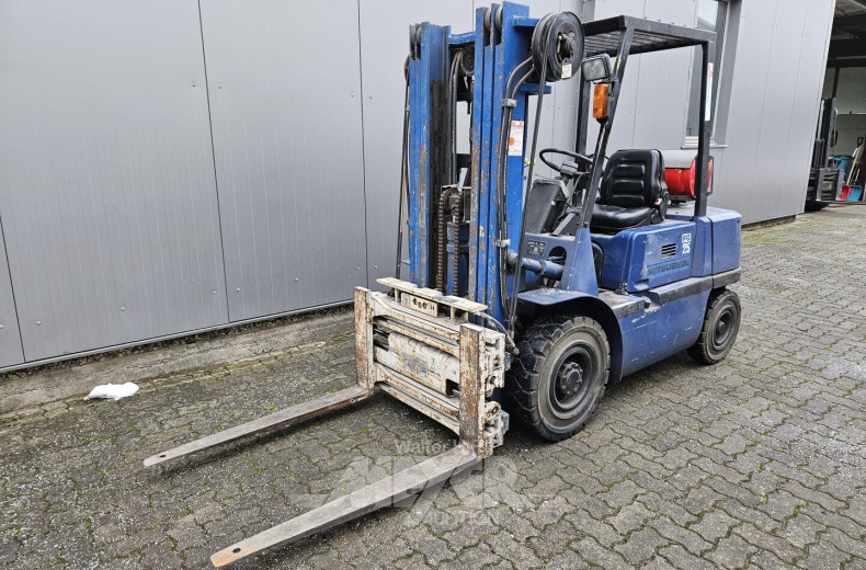 Gas- Gabelstapler, blau