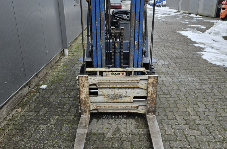 Gas- Gabelstapler, blau