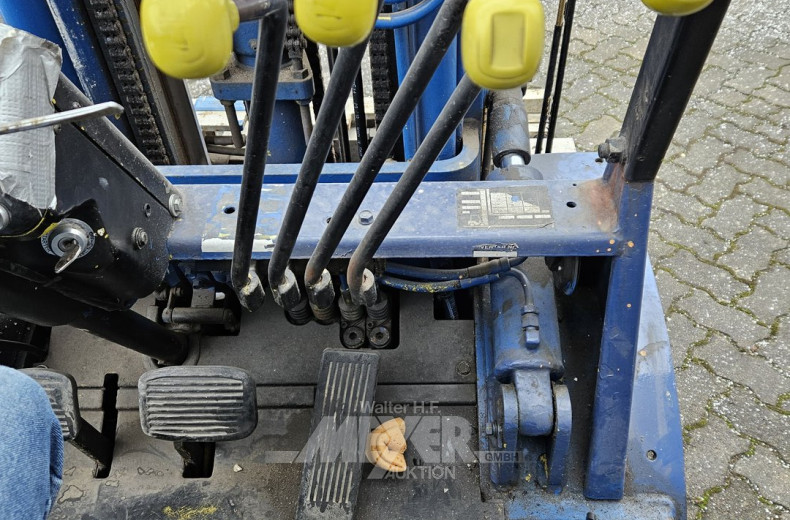 Gas- Gabelstapler, blau