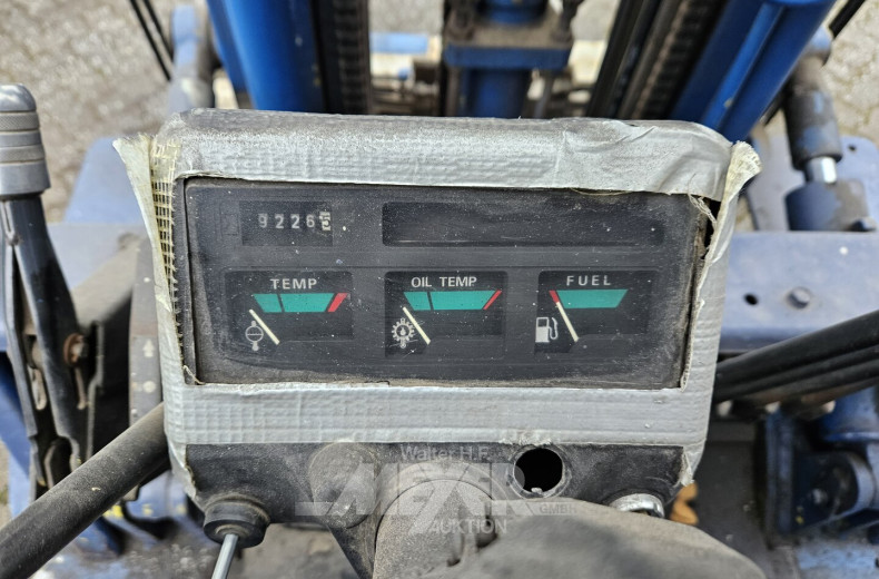 Gas- Gabelstapler, blau