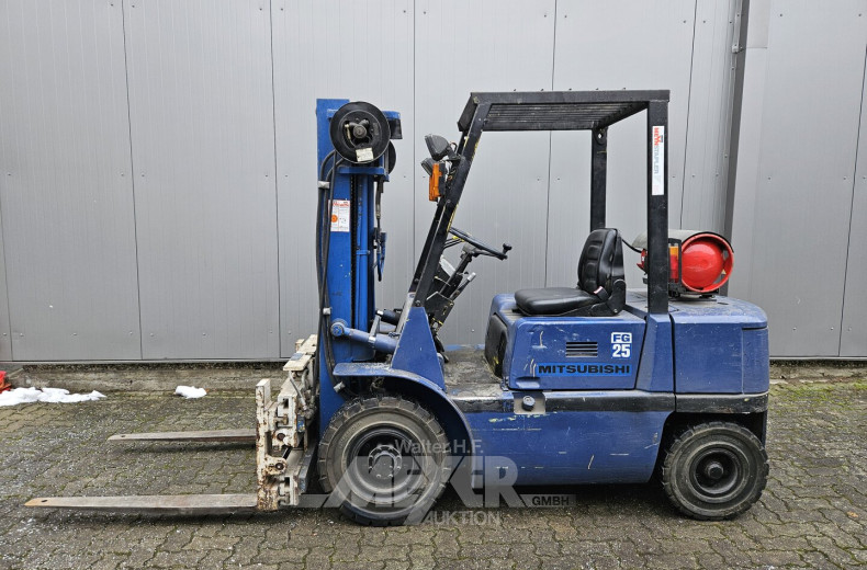 Gas- Gabelstapler, blau