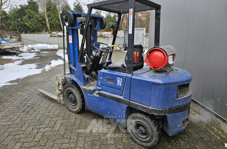 Gas- Gabelstapler, blau