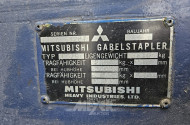 Gas- Gabelstapler, blau