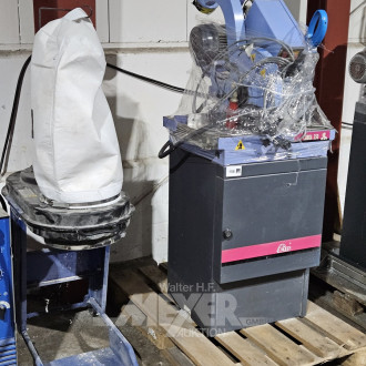 Kapp- und Gehrungssäge, mit separater Absauganlage SCHEPPACH