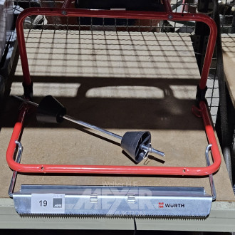 Handtuch-Abrollständer mit Abrissleiste