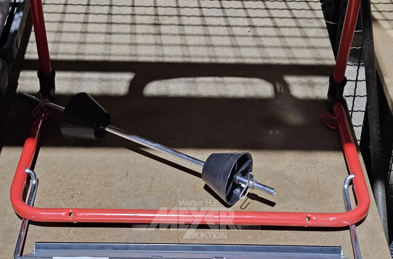 Handtuch-Abrollständer mit Abrissleiste