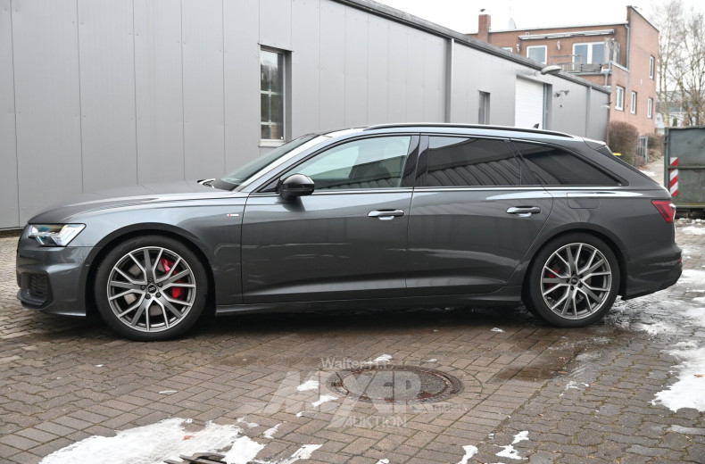 Audi A6 Avant 55 TFSI e-quattro S tronic Sport, daytona grau pearleffekt