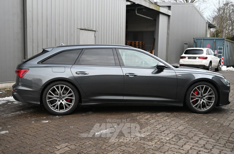 Audi A6 Avant 55 TFSI e-quattro S tronic Sport, daytona grau pearleffekt