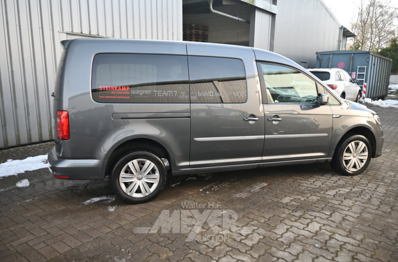 Volkswagen Caddy 2.0 TDI DSG Maxi Trendline, indium grau metallic