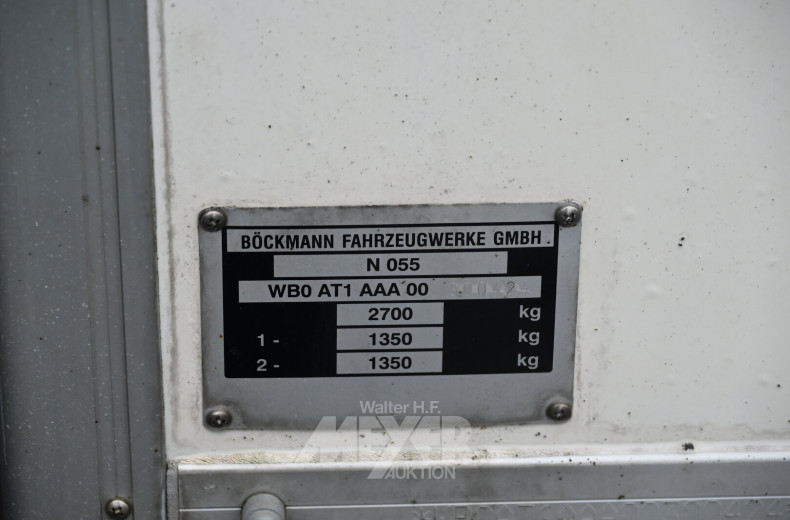 Tandem-Kofferanhänger BÖCKMANN