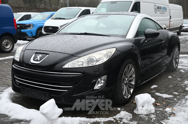 Peugeot RCZ Coupé, schwarz