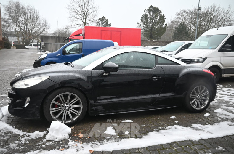Peugeot RCZ Coupé, schwarz