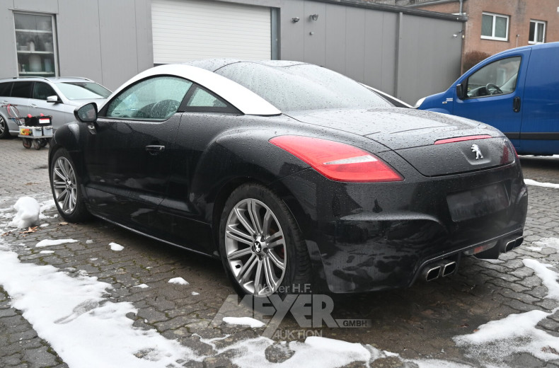 Peugeot RCZ Coupé, schwarz