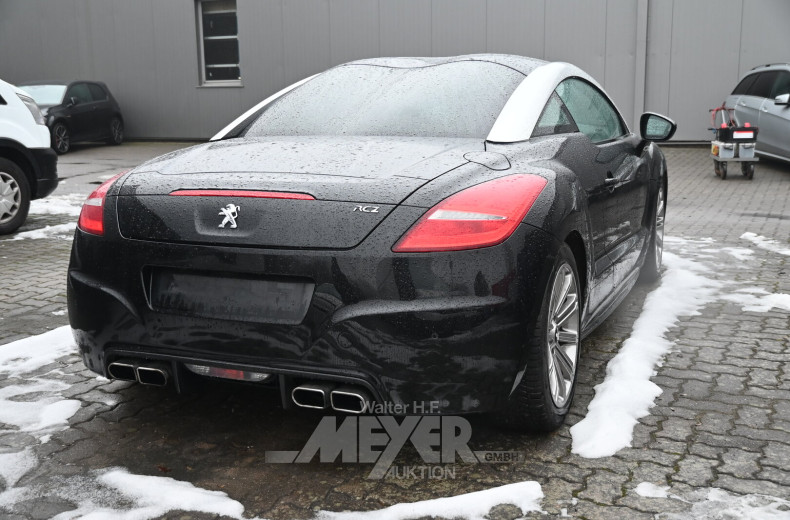 Peugeot RCZ Coupé, schwarz