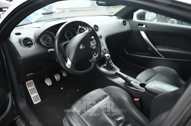 Peugeot RCZ Coupé, schwarz