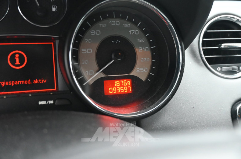 Peugeot RCZ Coupé, schwarz