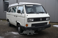 Volkswagen T3 Wohnmobil m. Westphalia Aufstelldach, weiß