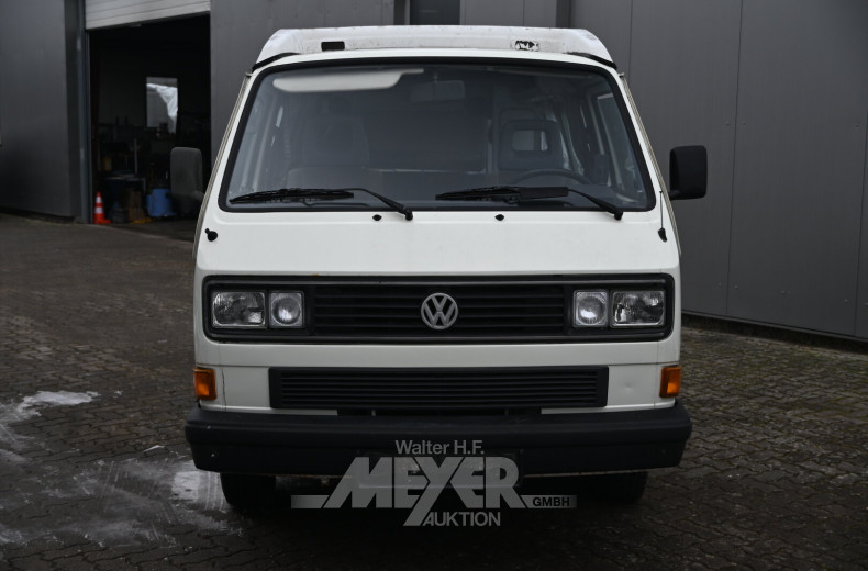 Volkswagen T3 Wohnmobil m. Westphalia Aufstelldach, weiß