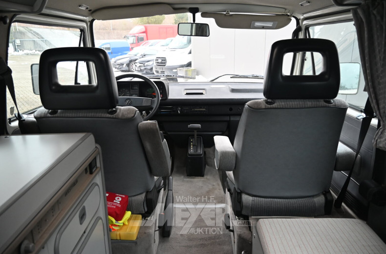 Volkswagen T3 Wohnmobil m. Westphalia Aufstelldach, weiß