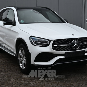 Mercedes-Benz GLC 300de 4Matic 9G-Tronic AMG line, polar white