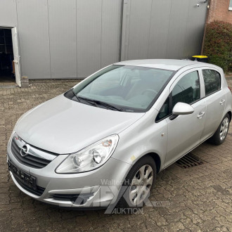 Opel Corsa, silber