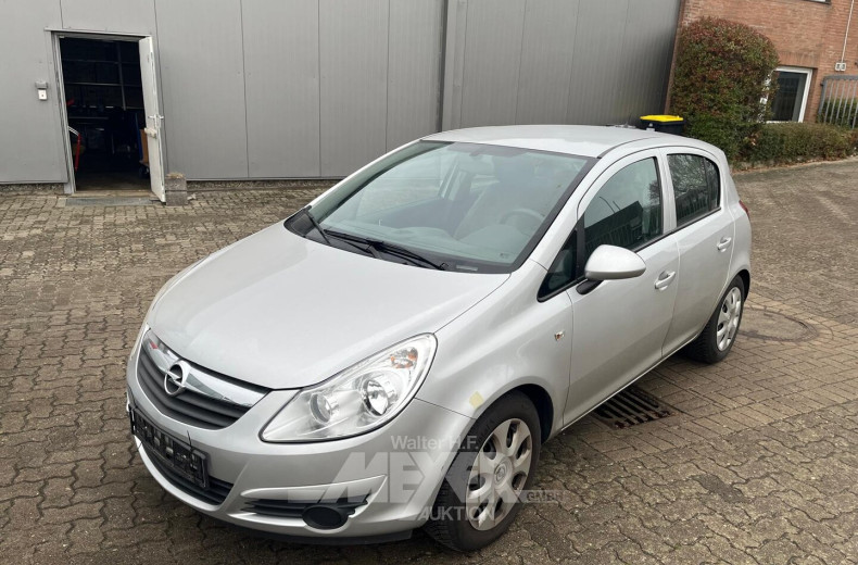 Opel Corsa, silber
