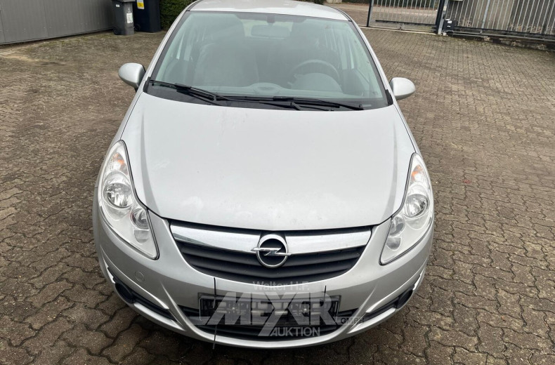 Opel Corsa, silber