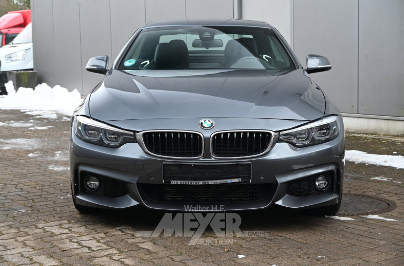 BMW 430d Cabrio Aut. M Sport, mineralggrau metallic