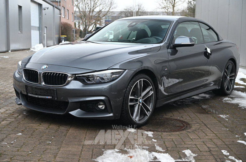 BMW 430d Cabrio Aut. M Sport, mineralggrau metallic