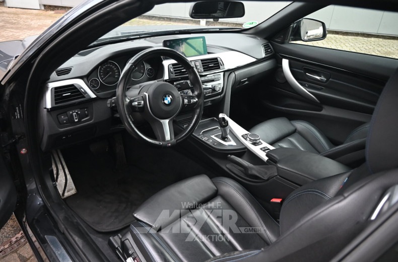 BMW 430d Cabrio Aut. M Sport, mineralggrau metallic