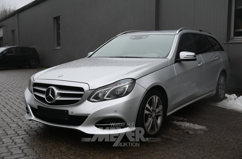 Mercedes-Benz E350 T BlueTEC 4Matic 7G-TRONIC Avantgarde, iridiumsilber metallic