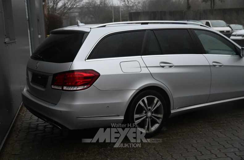 Mercedes-Benz E350 T BlueTEC 4Matic 7G-TRONIC Avantgarde, iridiumsilber metallic