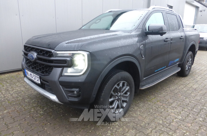 Ford Ranger 2.0l EcoBlue Doppelkabine Autm. Wildtrak, schwarz