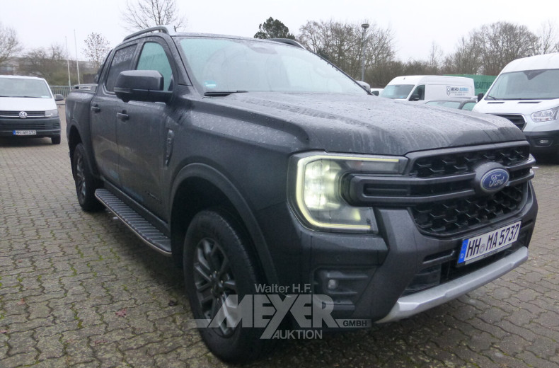 Ford Ranger 2.0l EcoBlue Doppelkabine Autm. Wildtrak, schwarz
