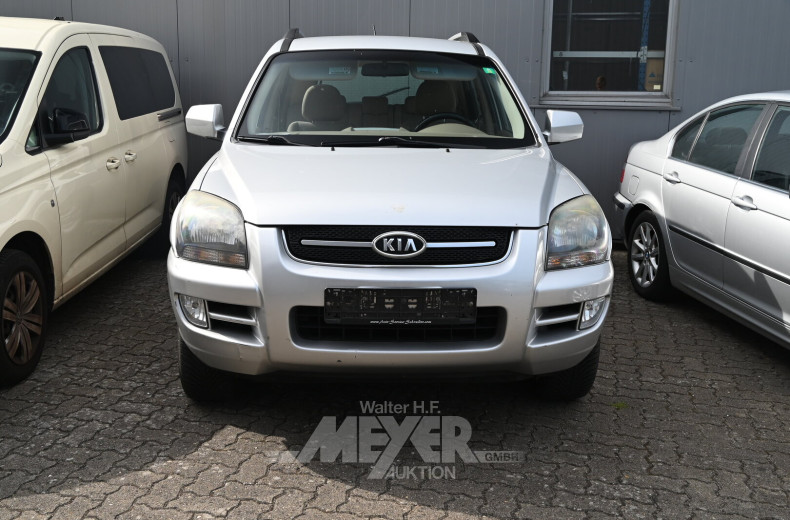 KIA Sportage, silber