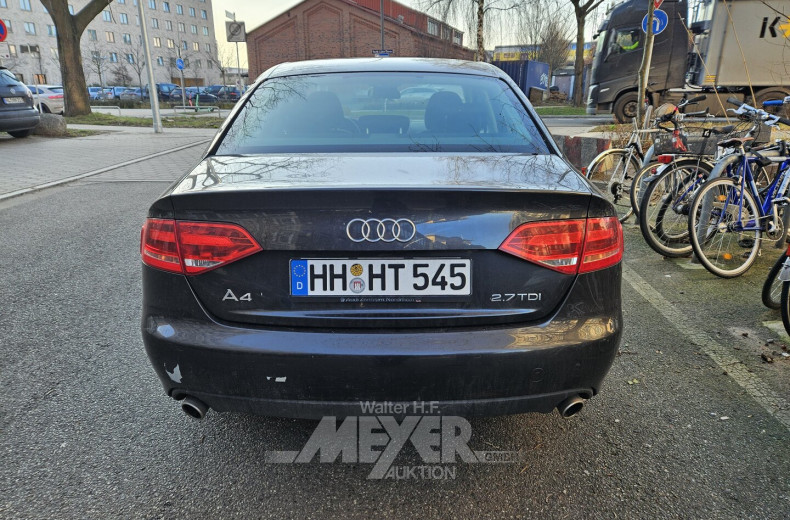 Audi A4, limousine, grau