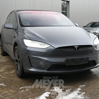 Tesla Model X, grau