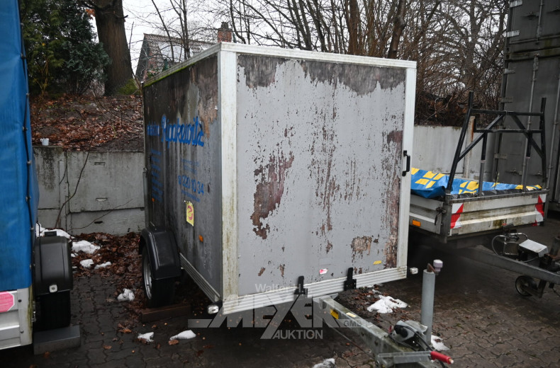 Anhänger, geschl. Kasten