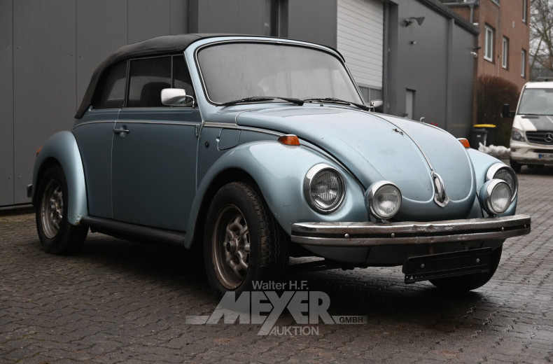 Volkswagen Käfer 1600 Cabrio, blau