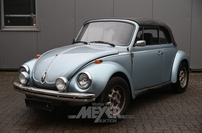 Volkswagen Käfer 1600 Cabrio, blau