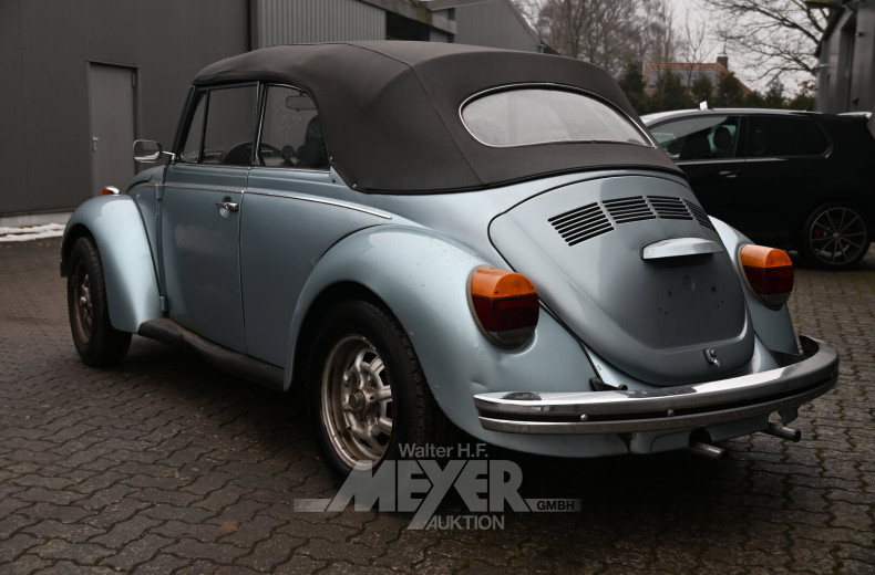 Volkswagen Käfer 1600 Cabrio, blau