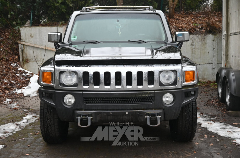 GM Hummer H3 3.5l, schwarz