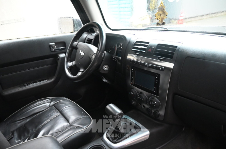 GM Hummer H3 3.5l, schwarz
