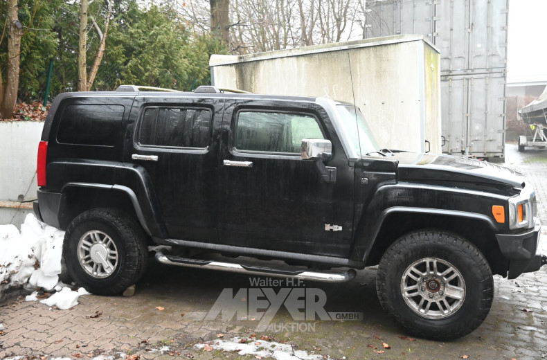 GM Hummer H3 3.5l, schwarz