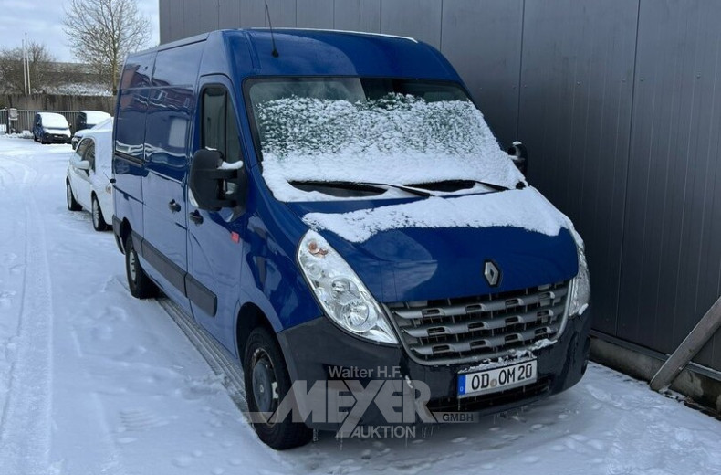 Renault Master 125 dCI, blau