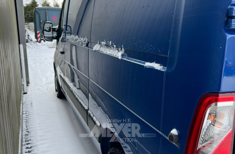 Renault Master 125 dCI, blau