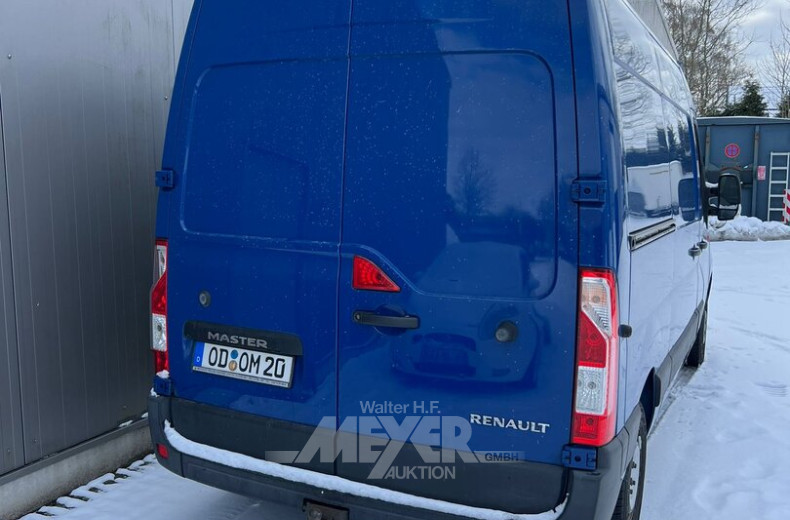 Renault Master 125 dCI, blau