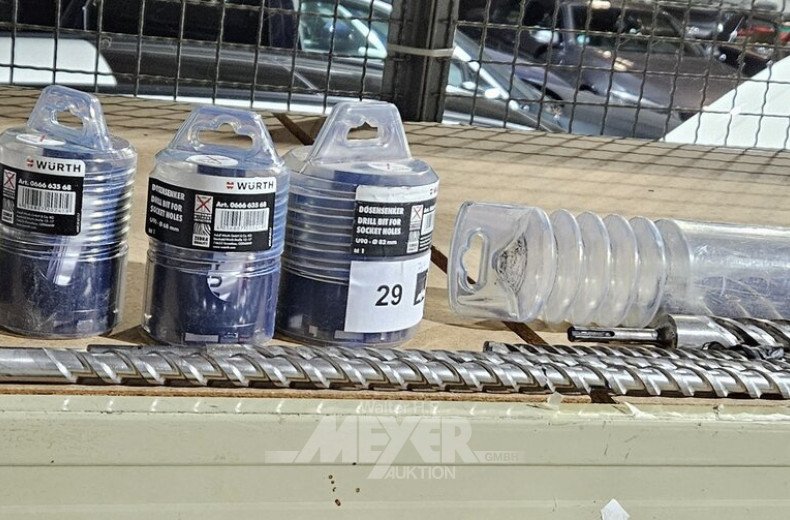 Posten Dosensenker u. Lang-Bohrer