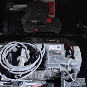 gr. Schlag-Bohr-Hammer u. 1 Akku-Staubsammler mit HEPA- Filter (ohne Akku)