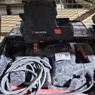 Schlag-Bohr-Hammer u. 1 Akku-Staubsammler mit HEPA- Filter (ohne Akku)